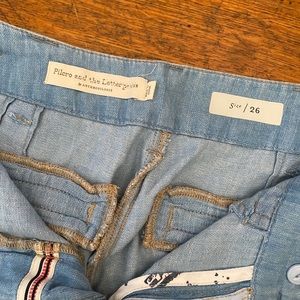 Pilcro wide leg jeans